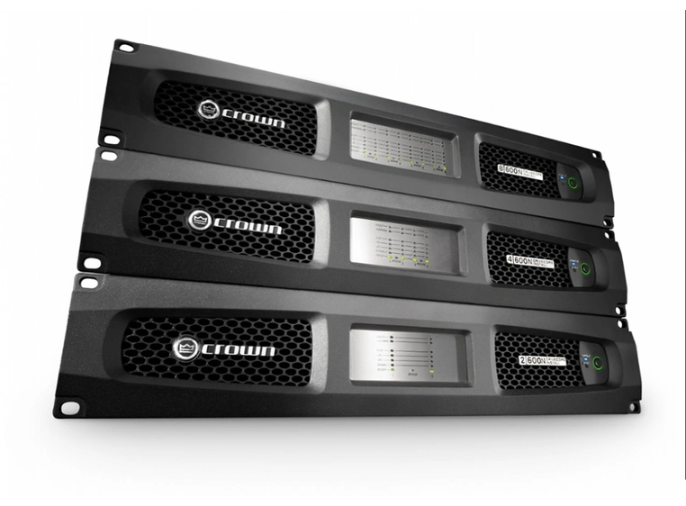 Crown installasjonsforst. m. BluLink, 2 x 1250W i 4ohm/70/10 